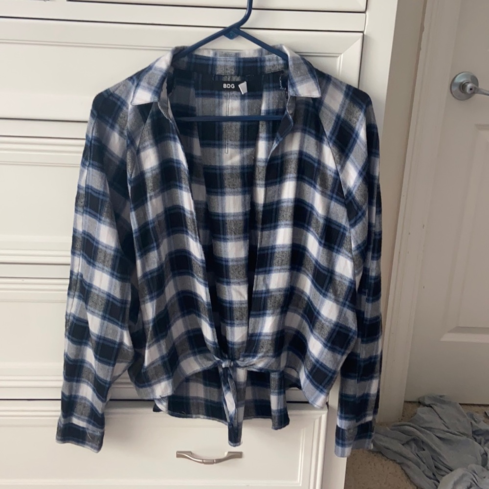 BDG Urban Outfitters Cropped Flannel
